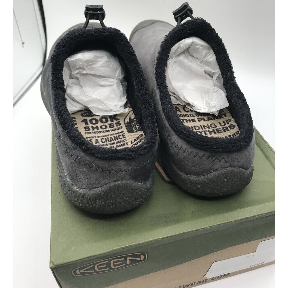 KEEN Howser III Womens Size 9.5 Slip On Mule Comfort Shoes Velour Grey - Picture 5 of 9